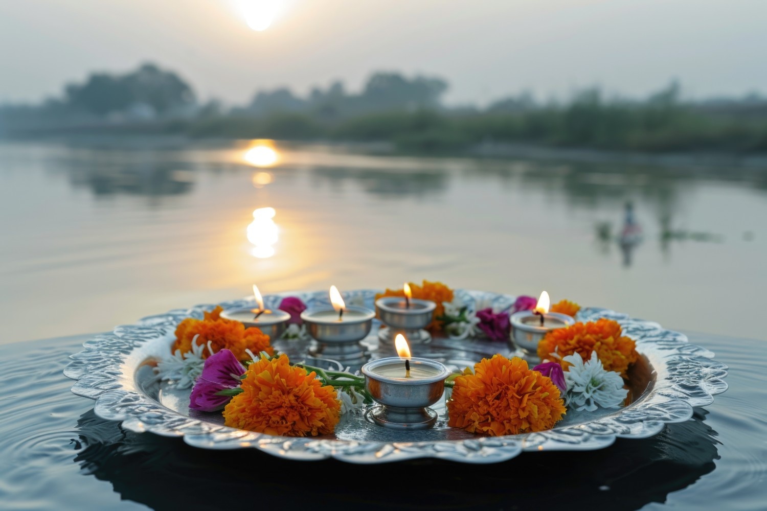 Three friends smiling and taking a selfie while enjoying a meal at a cozy restaurant with colorful table settings and traditional dishes a joyful travel for free in India experience.